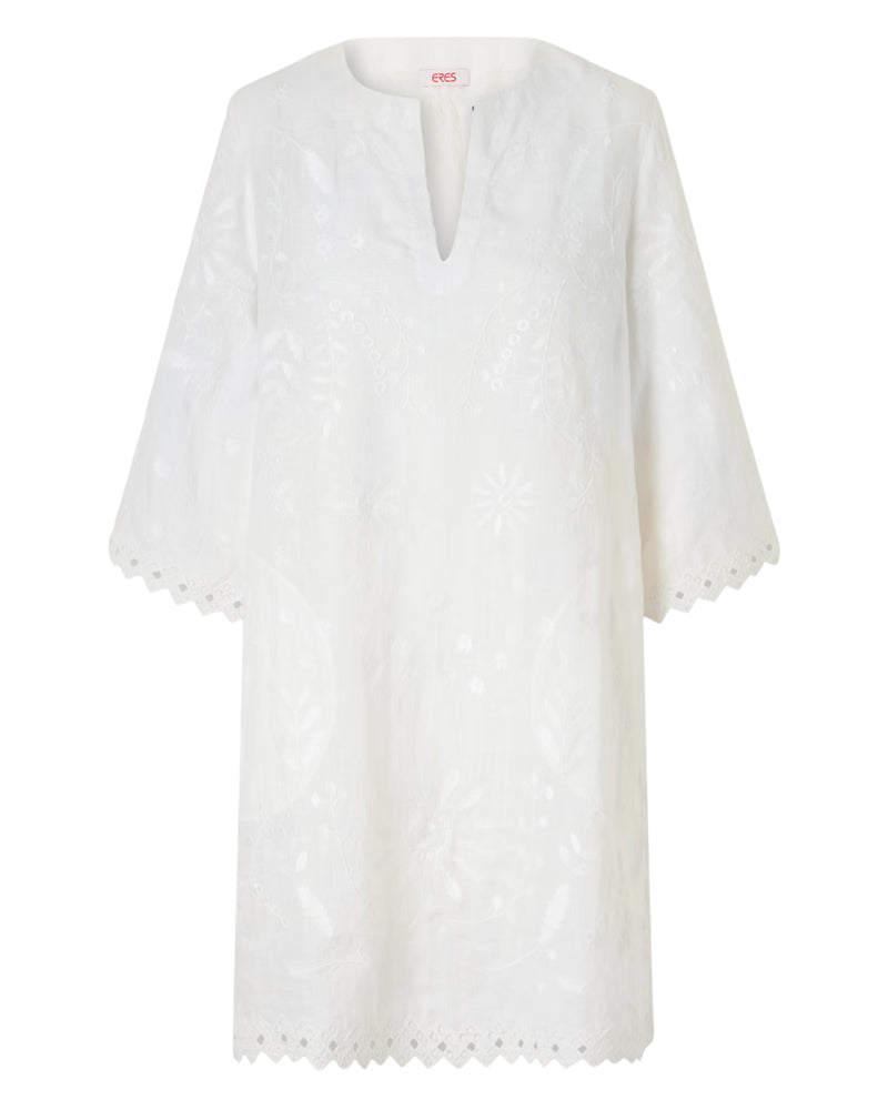 White Midi Dress