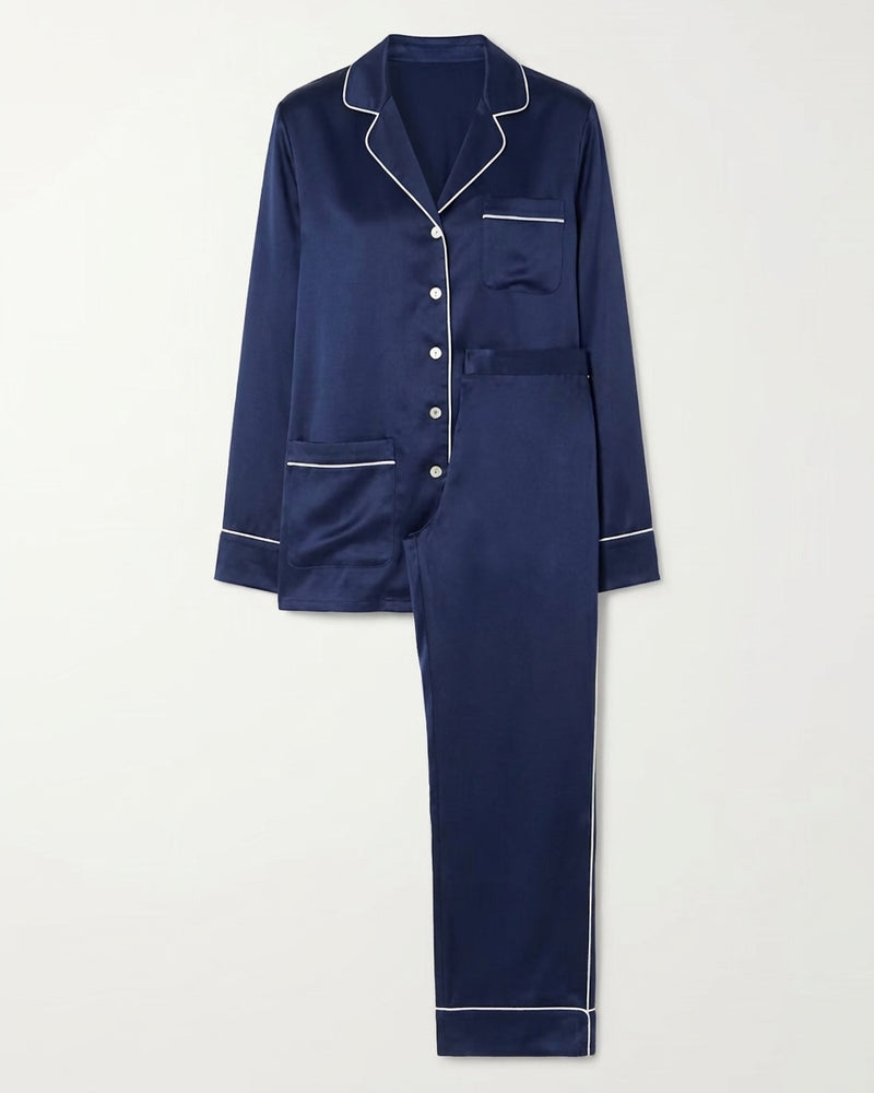 Classic Long Pajama Set