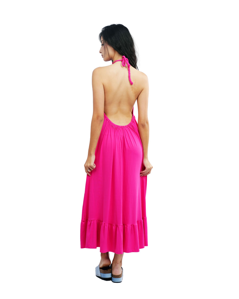 Halterneck Maxi Dress