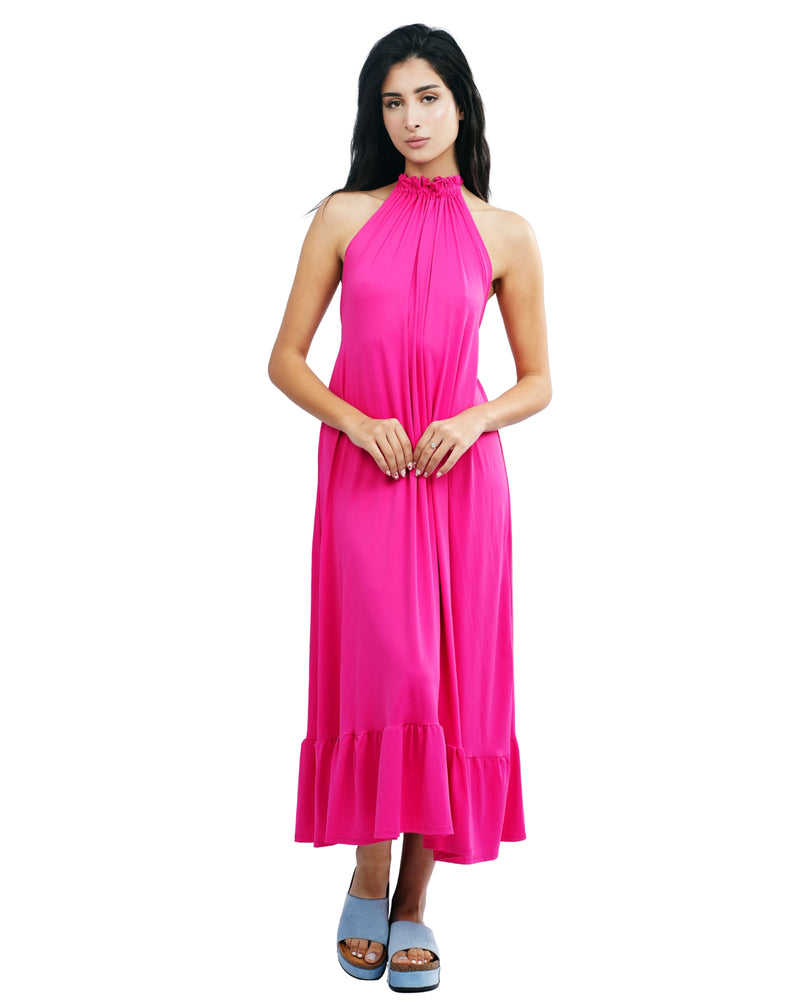 Halterneck Maxi Dress